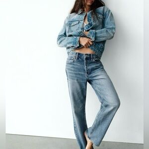 Zara Basic Denim Jacket